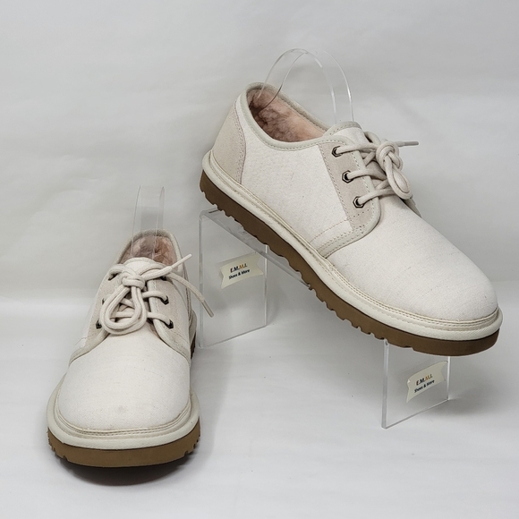 UGG Australia 1129070 Whitecap Low Canvas Shoes Mens Size 12 NEW - Picture 1 of 12